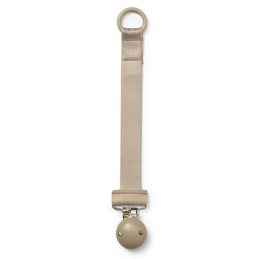 Fopspeenketting hout Elodie pure khaki