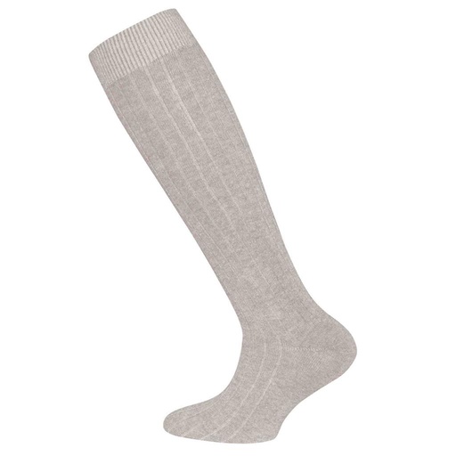 Chaussettes à genoux Rip beige foncé