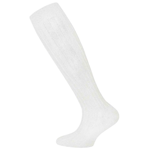 Chaussettes à genoux Rip latte-ecru