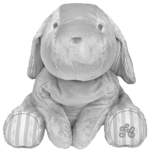 Jouet doux chien Lucien (35cm) grisclair(lightgrey)