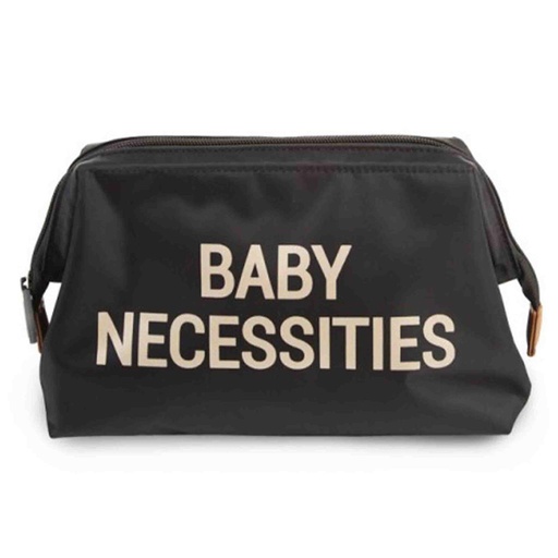 Toiletry bag baby necessities black-gold 