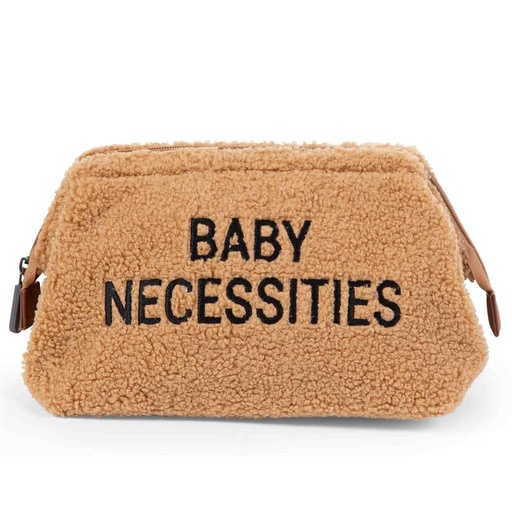 Toiletry bag baby necessities teddy beige