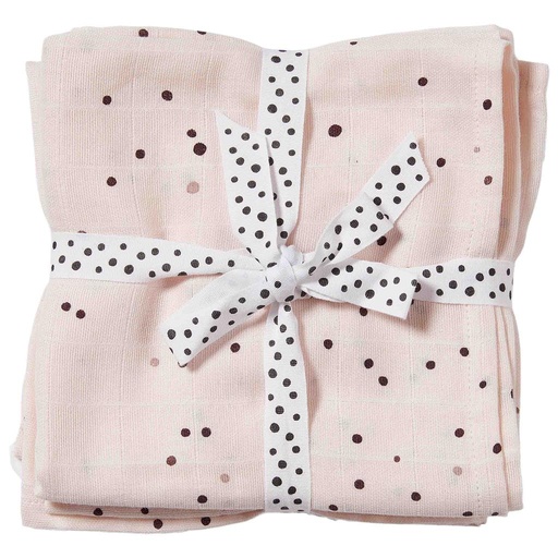 Sleeping cloth (2-pack) dreamy dots powder 