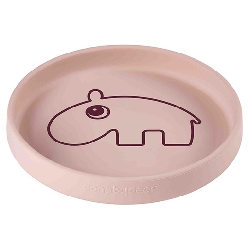 Plaque (silicone) Ozzo lichtroze 
