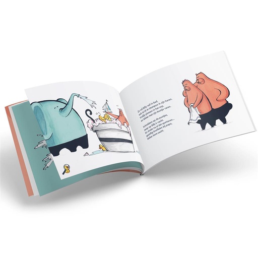 Read-aloud book 'Billy doesn't like to take a bath' Yumi  