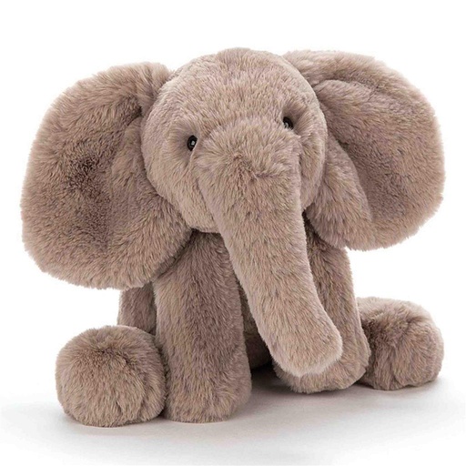 Knuffel olifant Smudge grijs