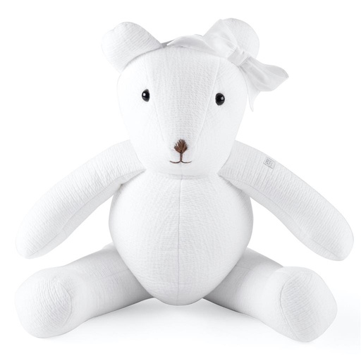 Ours Théophile cotton white strik 