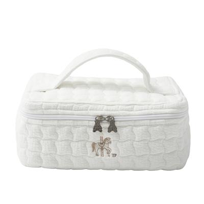 Toilettas - Gewatteerd carrousel 