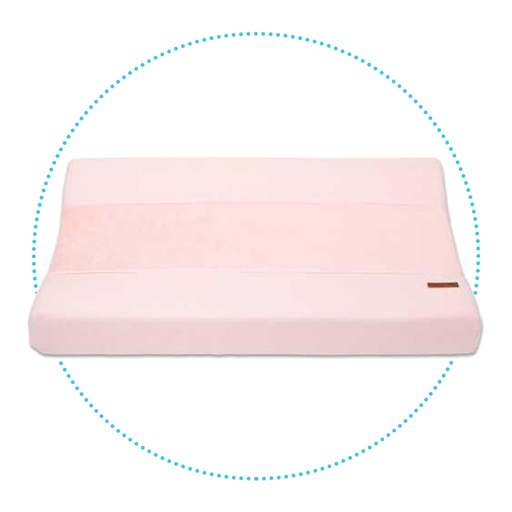 Housse de matelas à langer rose classique