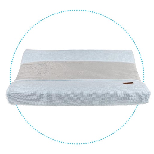 Housse de matelas à langer classique blue 