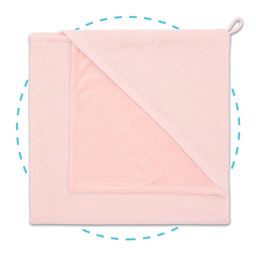 Couverture classique douce classic roze 