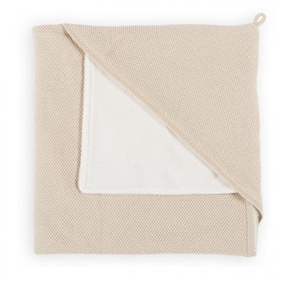 Couverture enveloppante sable doux classique