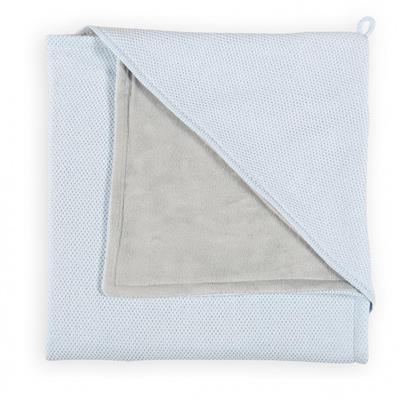 Wrap cape classic soft blue