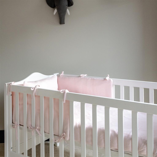 Chauffe-lit poetree kids chevron light pink 