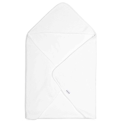 Couverture d'emmaillotage chevron blanc