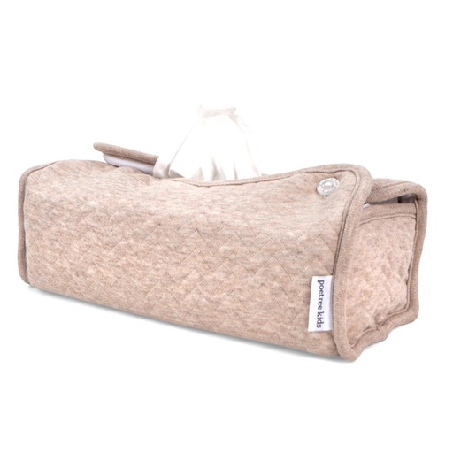 Couvercle de boîte de Kleenex chevron light camel 
