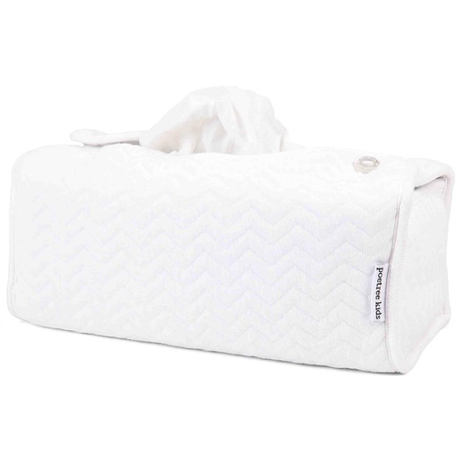 Couvercle de boîte de Kleenex chevron white 