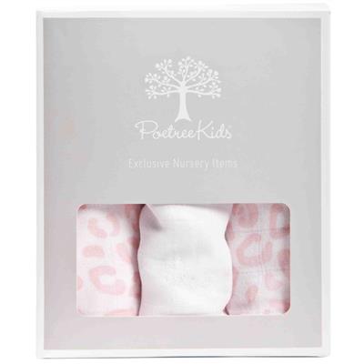 Tetrad cloths (3 pieces) oxford soft pink