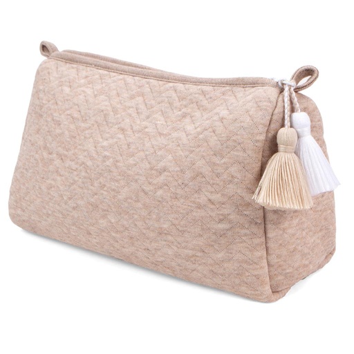 Trousse de toilette poetree kids chevron light camel 