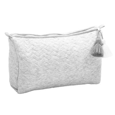 Trousse de toilette poetree kids chevron light grey melange 