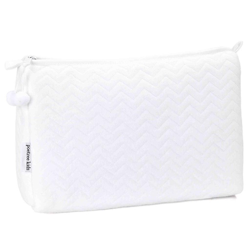 Toiletry bag poetree kids chevron white