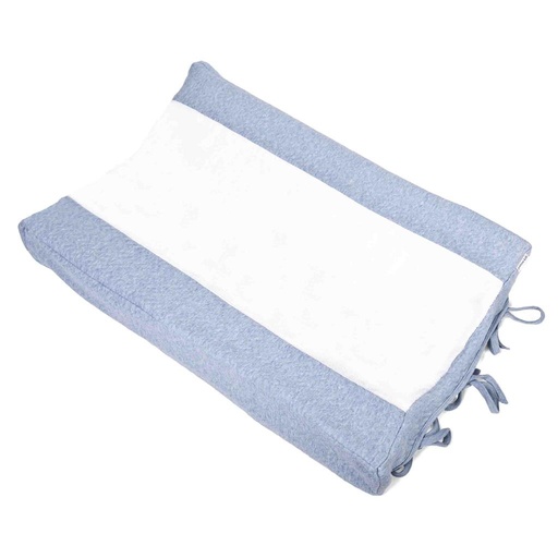 Waskussenhoes poetree kids chevron denim blue 