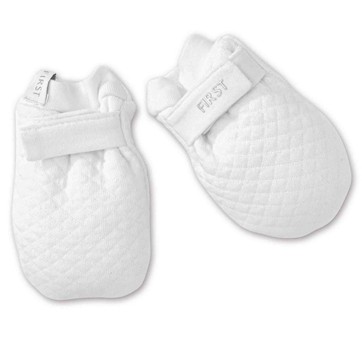 Moufles crabe Bjorn gris sans fin white 