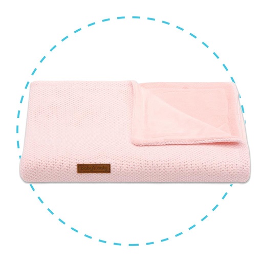 Berceau de couverture rose classique