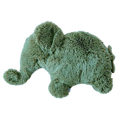 Peluche éléphant Oscar crêpe verte