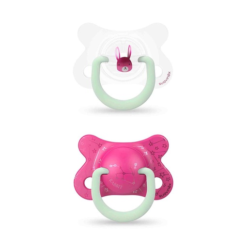 Pacifier basic night&day silic phys -2-4m