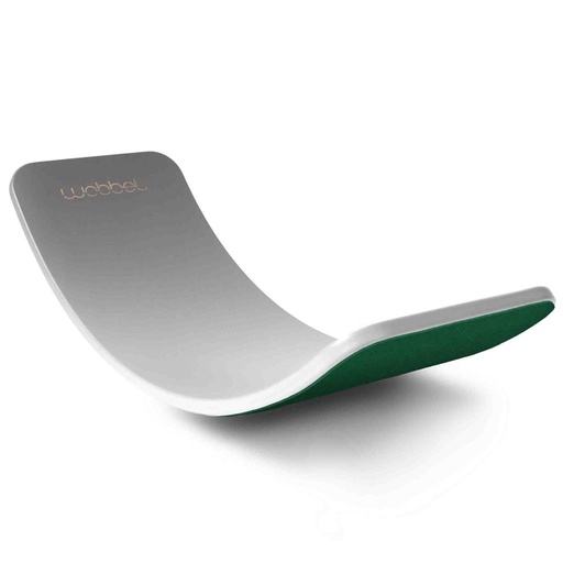 *Balance board (pebble met vilt) bladgroen 