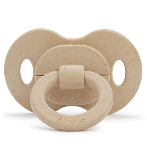 Fopspeen bamboe (3m+, silicone) Elodie pure khaki 