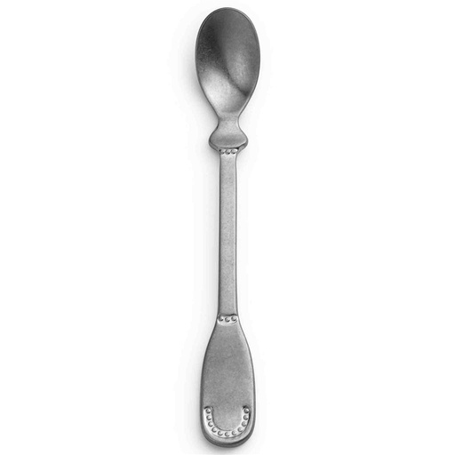Feeding spoon baby Elodie antique silver 