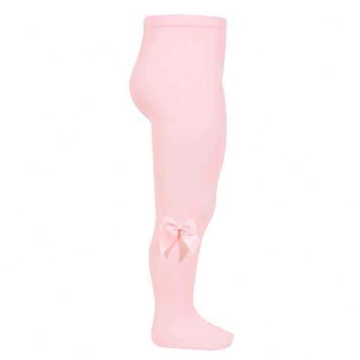 Tights with bow pink