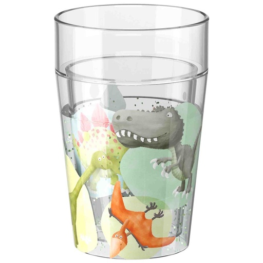 Glitter cup dino's  