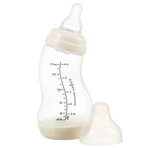 Zuigfles S-vorm (170ml, natural) popcorn 