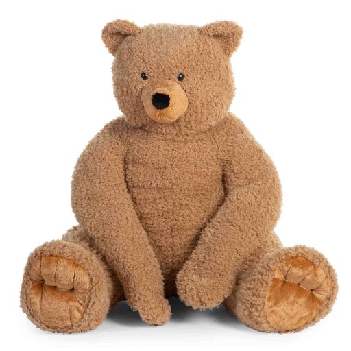 Ours en peluche (assis, 76cm) beige 