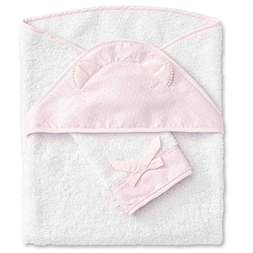 *Badcape Arne pretty pink blush pink 
