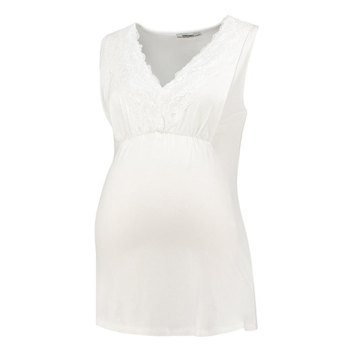 Haut pour l'allaitement Love2Wait off white 