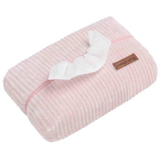 Couvercle pour lingettes humides sens vieux rose