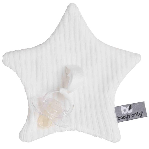 Pacifier cloth sense white