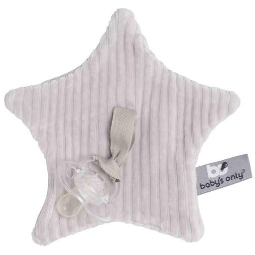 Pacifier cloth sense pebble gray