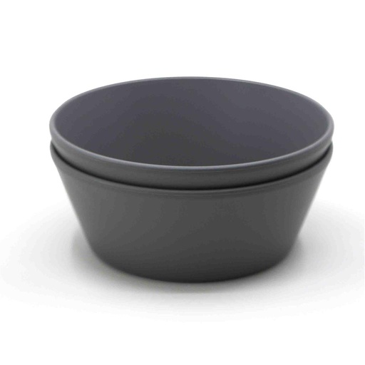 Bol rond (2 pièces) Smoke 