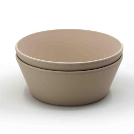 Bol rond (2 pièces) vanilla 