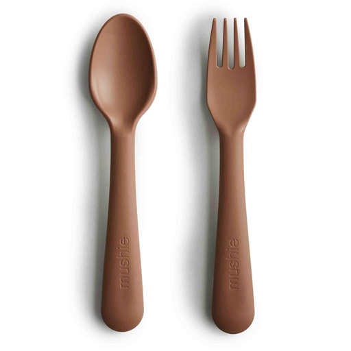 Fork and spoon caramel