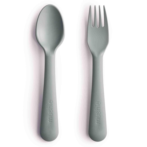 Fourchette et cuillère sage 