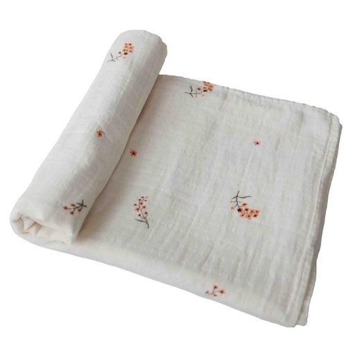 Impression sur tissu en tétrade flowers 