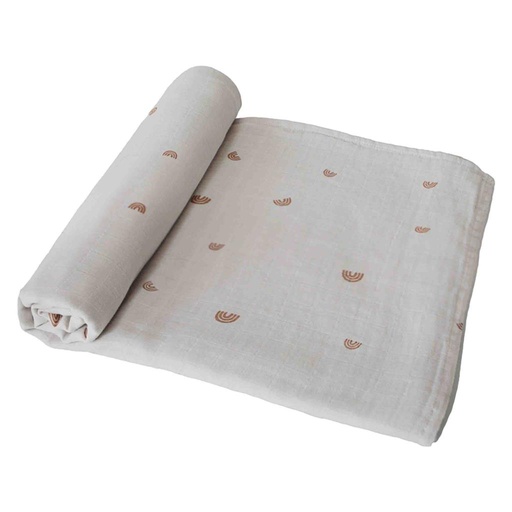 Impression sur tissu en tétrade rainbow 