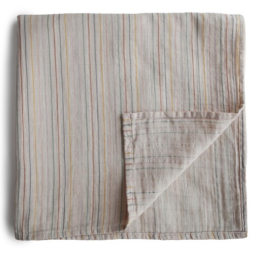 Impression sur tissu en tétrade retro stripes 