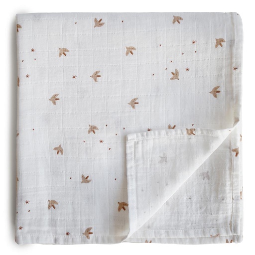 Impression sur tissu en tétrade sparrow 